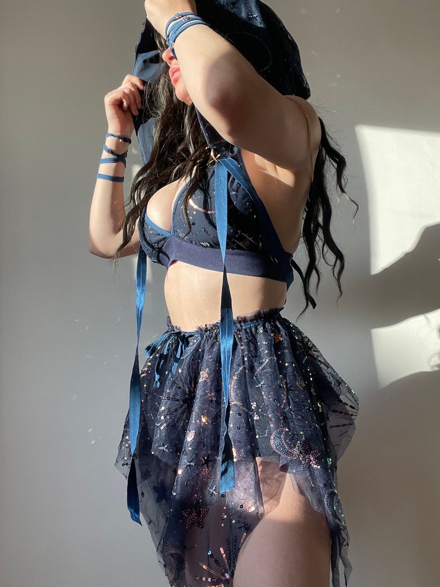 Witch Outfit, Witch Costume, Dark Witch Outfit, Sparkly Outfit, Rave Witch Set, Pirate Outfit, Pirate Costume, Fairy set *NIGHT ROGUE* MTO