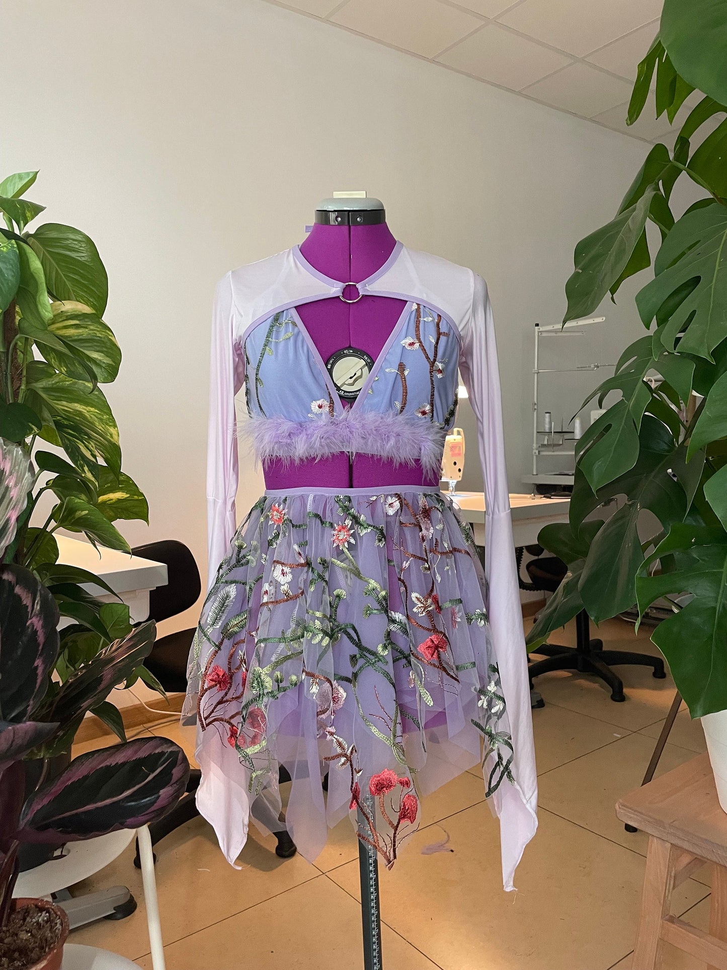 purple fairy outfit, fairy goddess, fairy goddess outfit, purple flower festival outfit, rave outfit, flower fairy outfit, rave corset, rave set, flower rave set, flower corset, purple fairy corset, edc outfit, ravesaurus, festival set