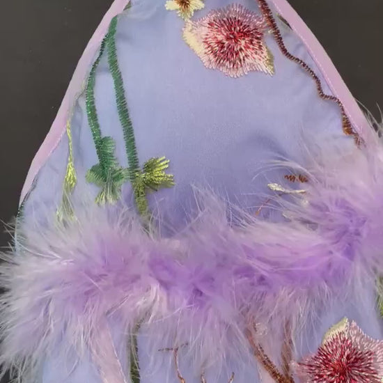 Purple Fairy Costume, Purple Fairy Set,  Festival Fairy Clothes, Rave Outfit, Fairy Costume, Purple Rave Set, *Princess Party* MTO